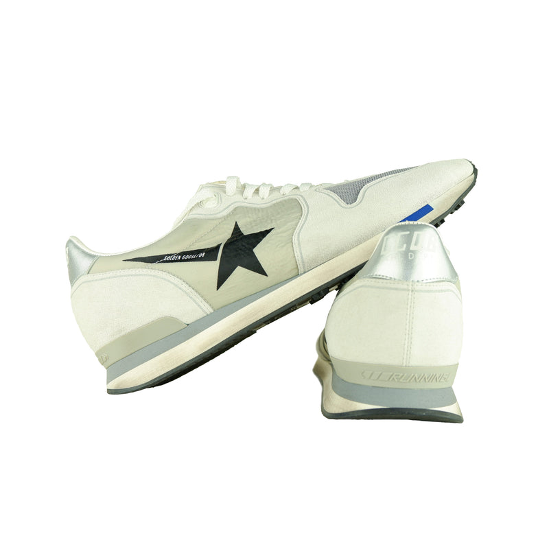 Gray Leather Sneakers