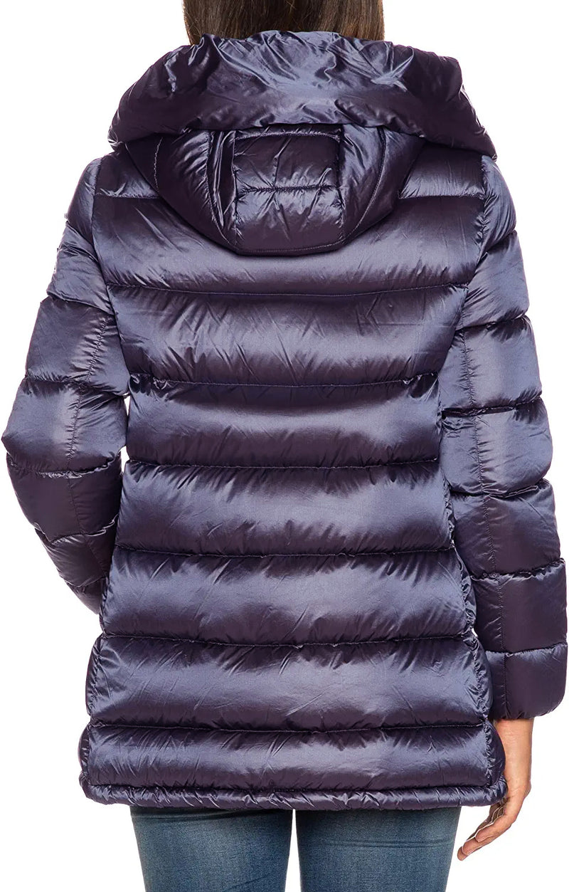 Purple Polyamide Jackets & Coat