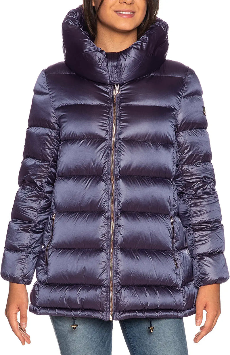 Purple Polyamide Jackets & Coat