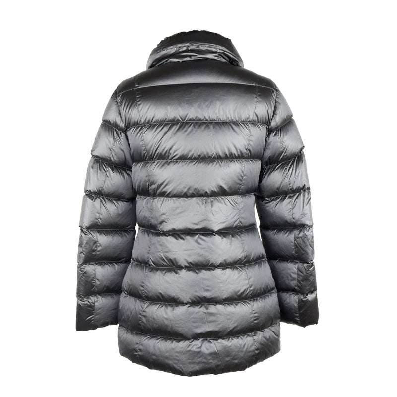 Gray Polyamide Jackets & Coat
