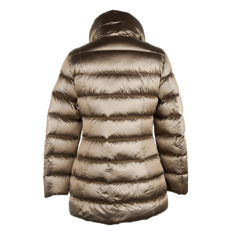 Brown Polyamide Jackets & Coat