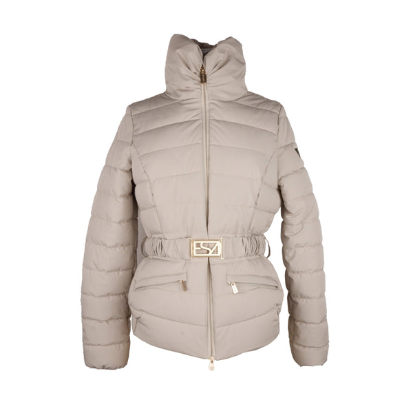 Gray Nylon Jackets & Coat