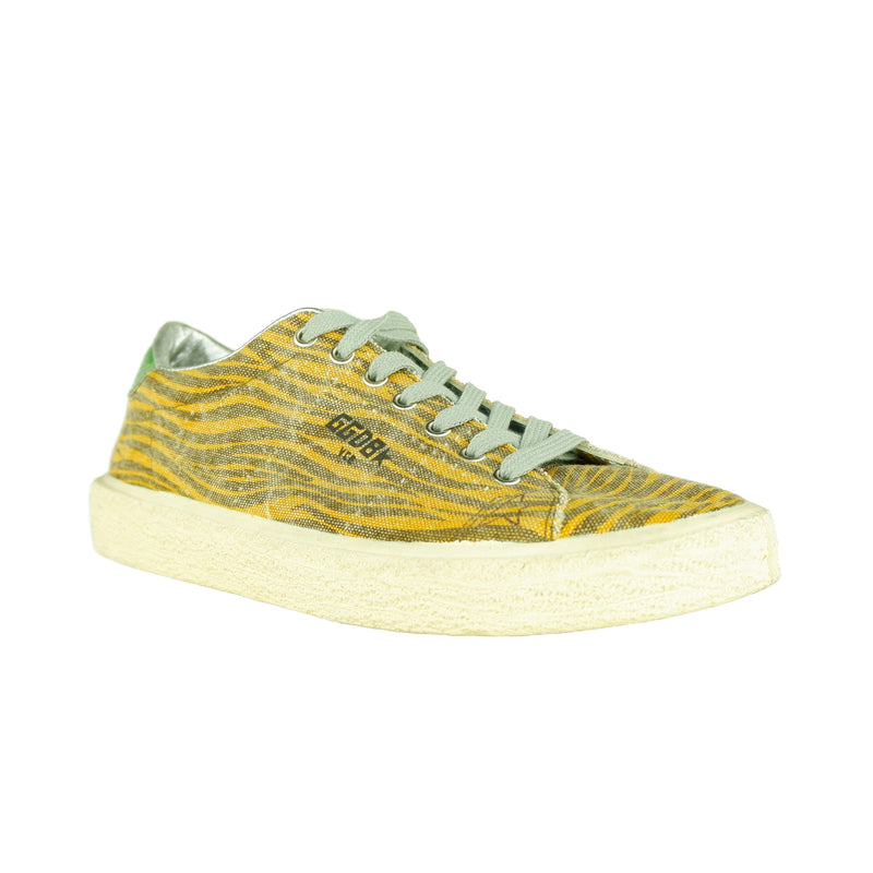 Yellow Leather Sneakers