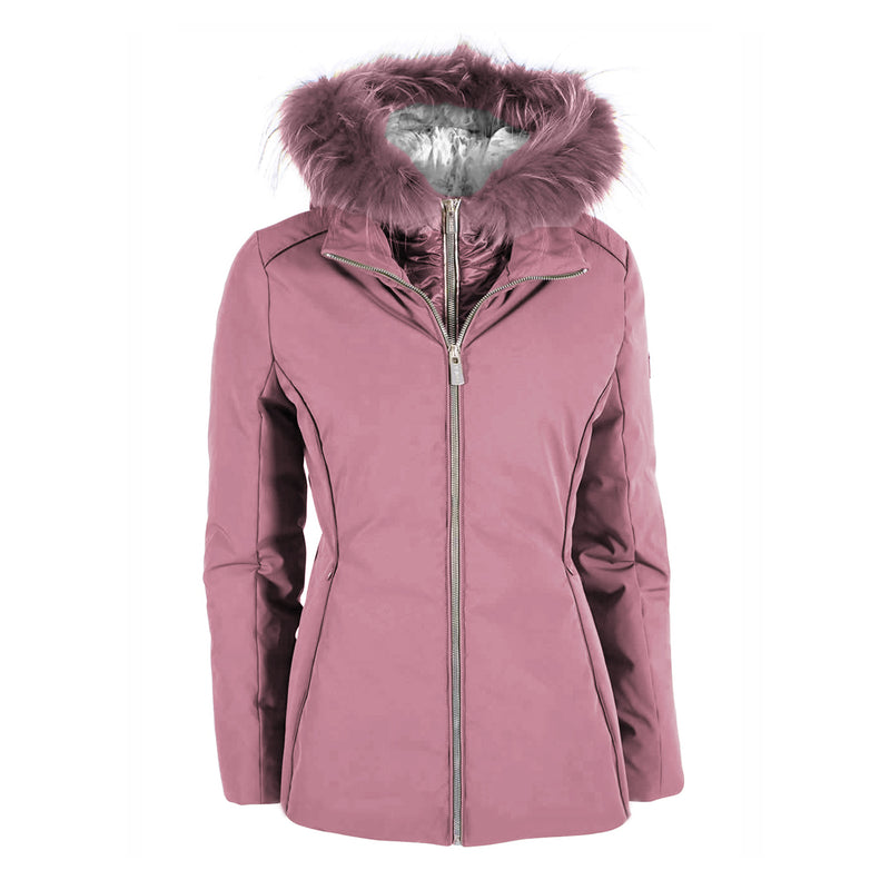 Pink Polyamide Jackets & Coat