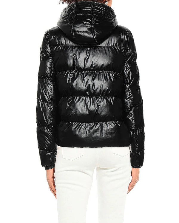 Black Nylon Jackets & Coat