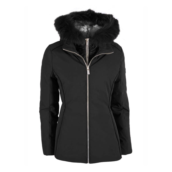 Black Polyamide Jackets & Coat