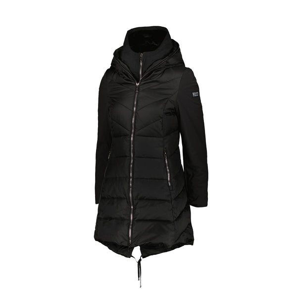 Black Polyamide Jackets & Coat