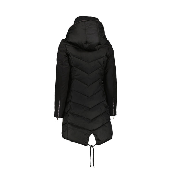 Black Polyamide Jackets & Coat