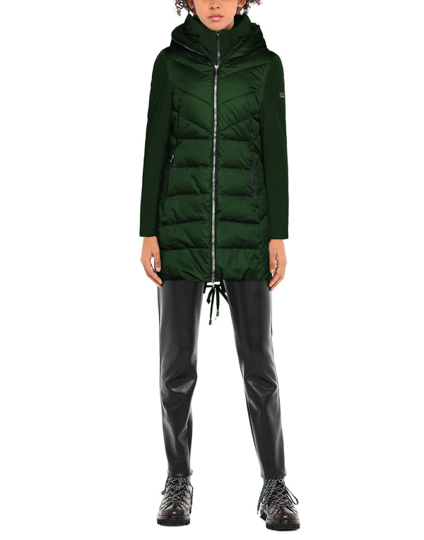 Green Polyamide Jackets & Coat