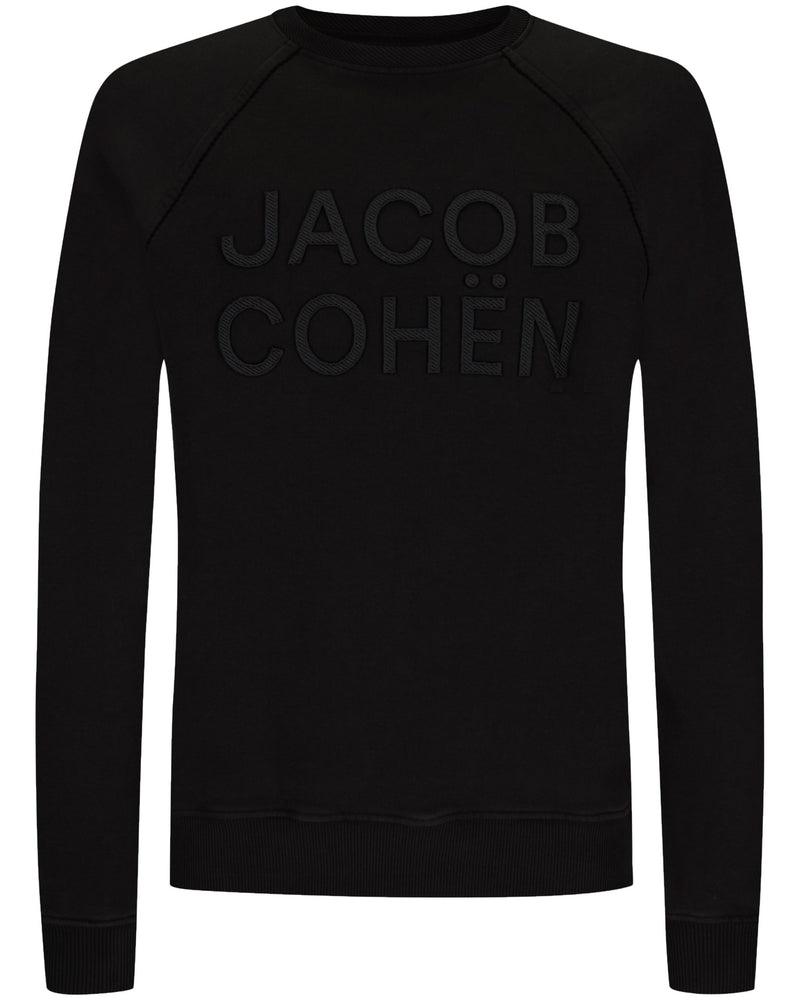 Black Cotton Sweater
