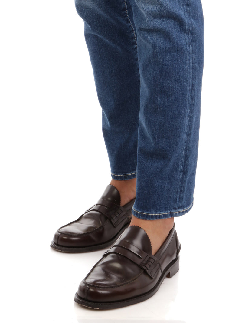 Blue Cotton Jeans & Pant
