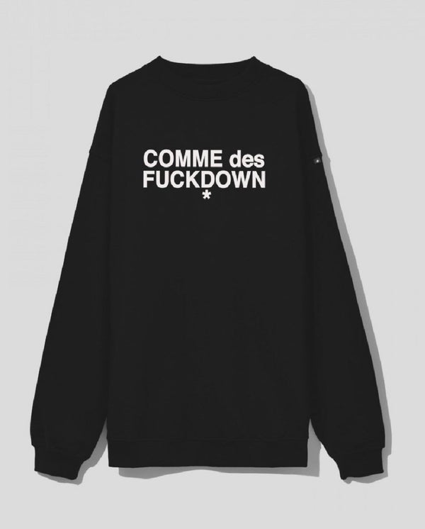 Black Cotton Sweater