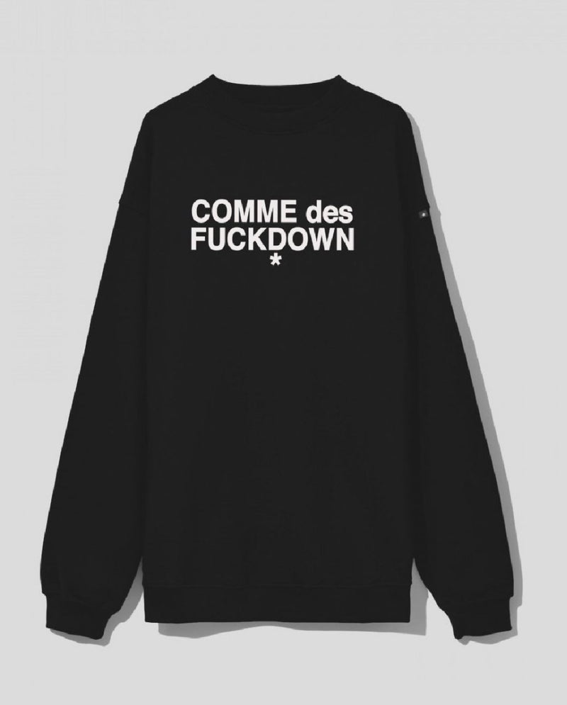 Black Cotton Sweater