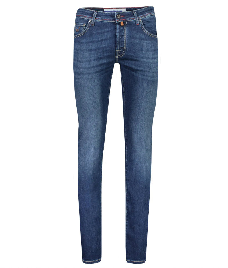 Blue Cotton Jeans & Pant