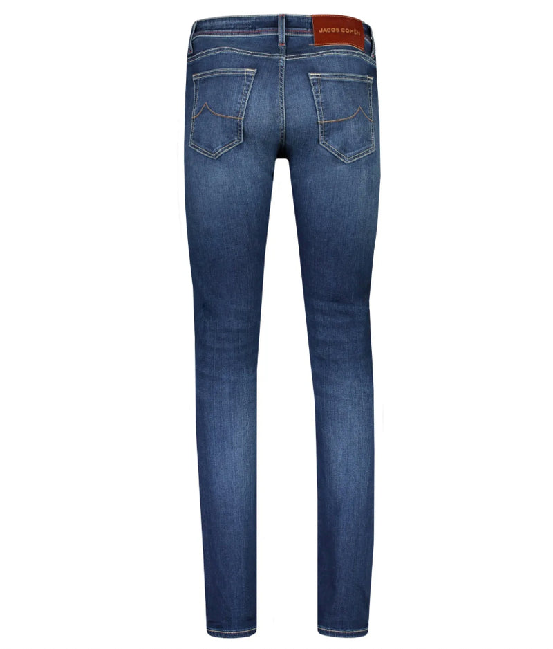 Blue Cotton Jeans & Pant