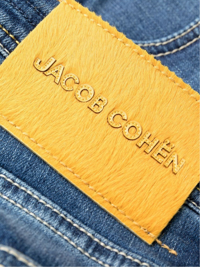 Blue Cotton Jeans & Pant