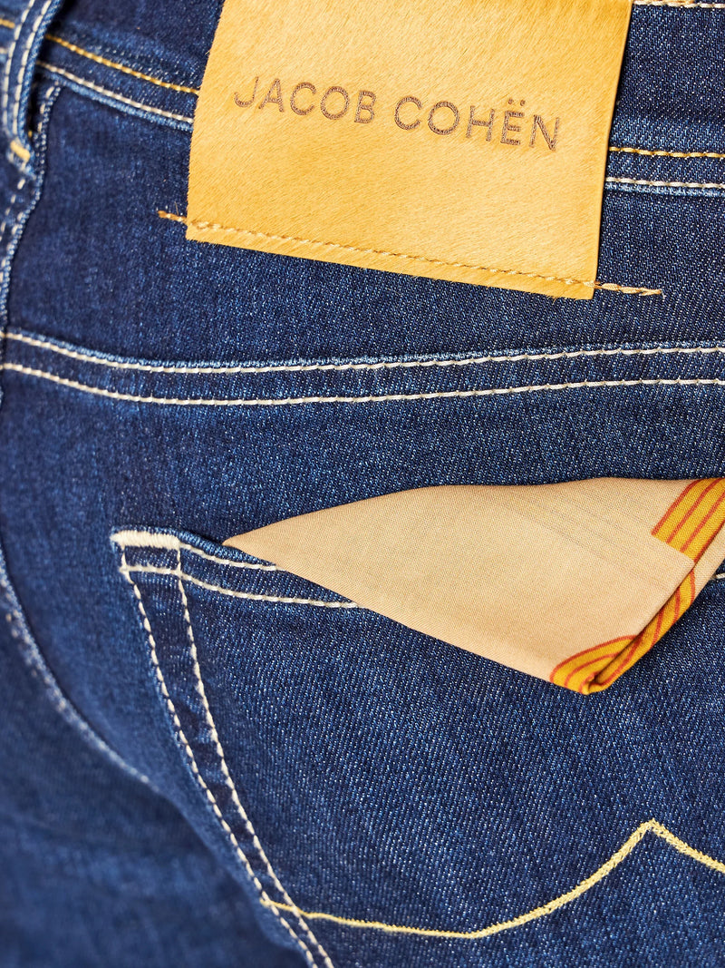 Blue Cotton Jeans & Pant