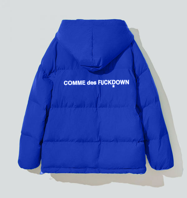 Blue Polyamide Jacket