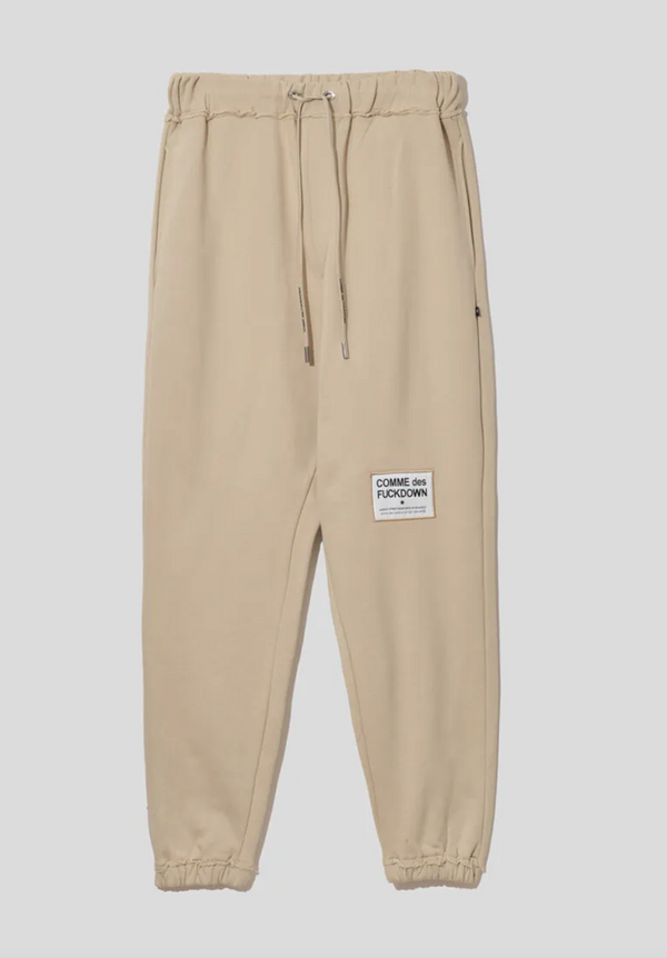 Beige Cotton Jeans & Pant