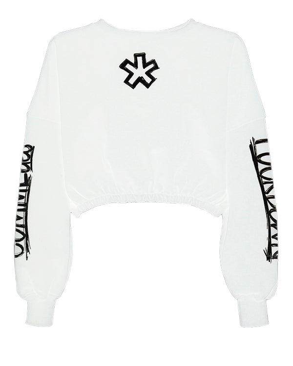 White Cotton Sweater