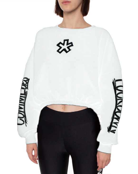 White Cotton Sweater
