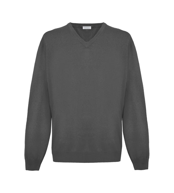 Gray Cashmere Sweater