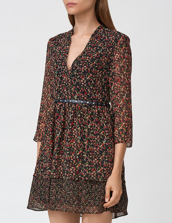 Black Polyester Dress