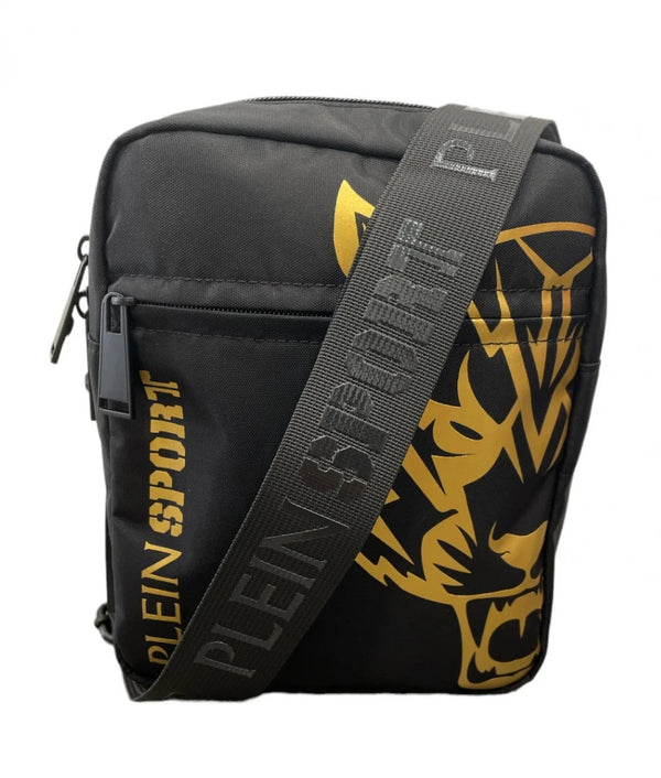 Nero Polyester Messenger Bag