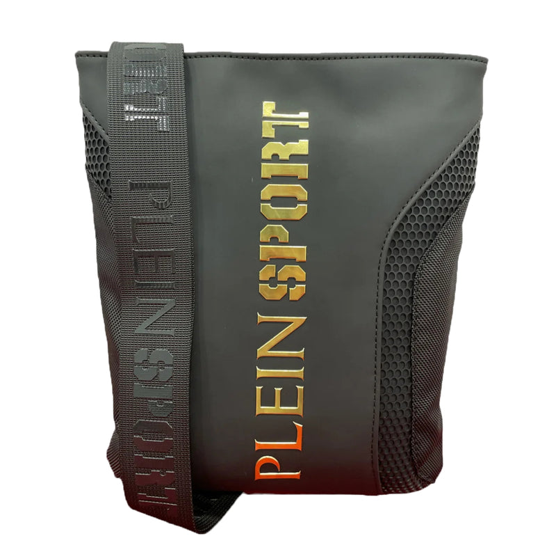 Nero Polyester Messenger Bag
