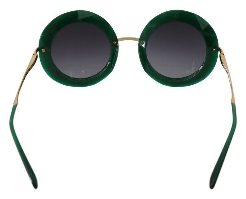 Green Gold DG6105 Round Gradient Sunglasses