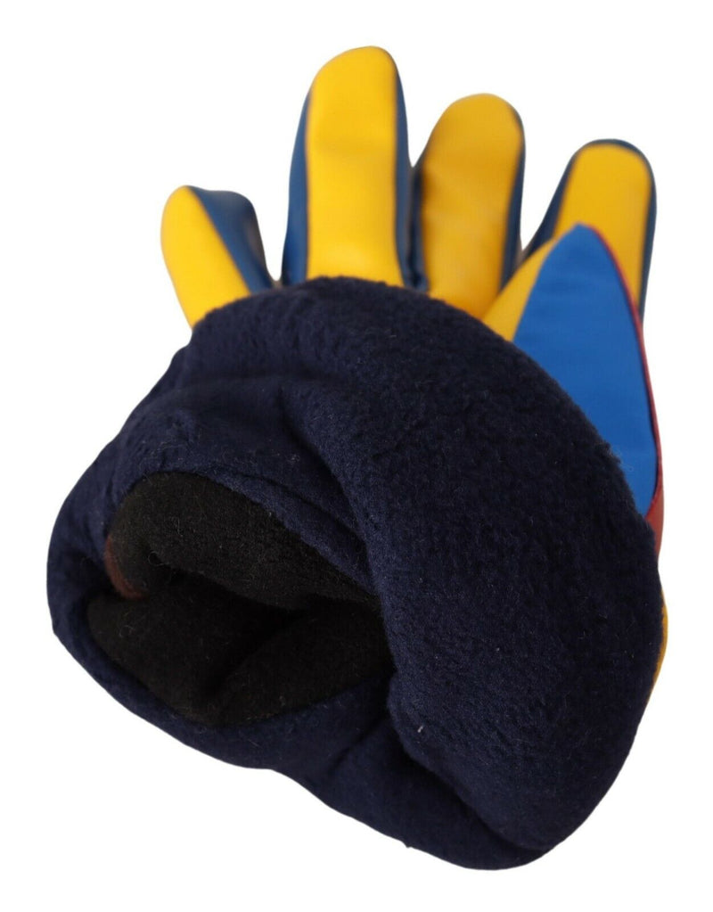 Multicolor Carretto Sicily Womens Winter Warm Gloves