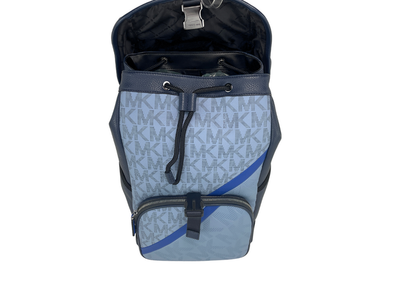Signature Cooper Sport Flap Chambray Large Backpack Bookbag Bag