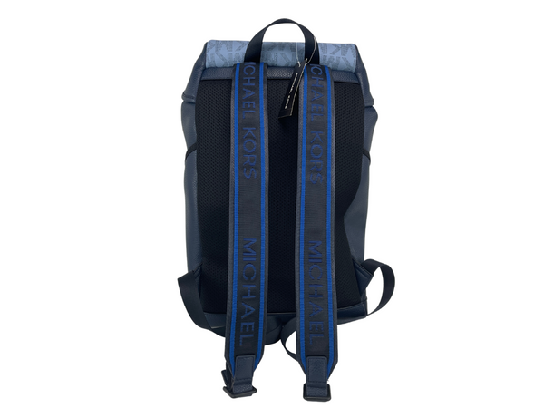 Signature Cooper Sport Flap Chambray Large Backpack Bookbag Bag