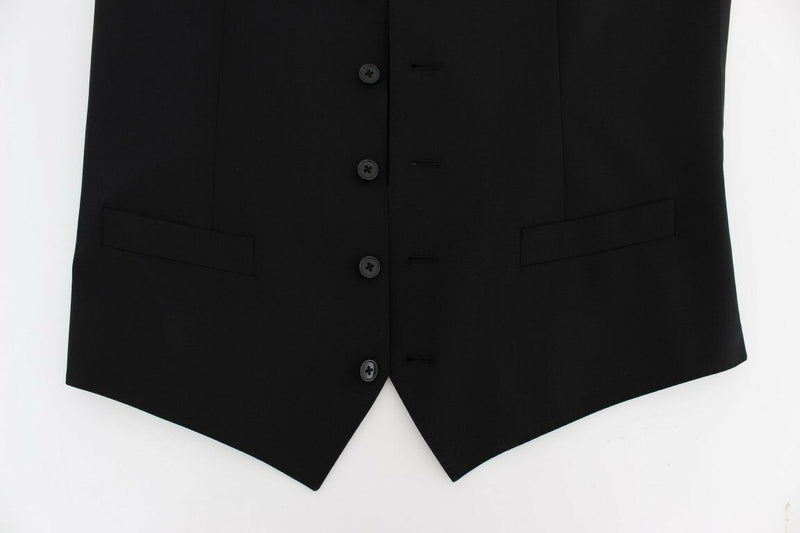 Black Formal Dress Gilet Jacket Vest