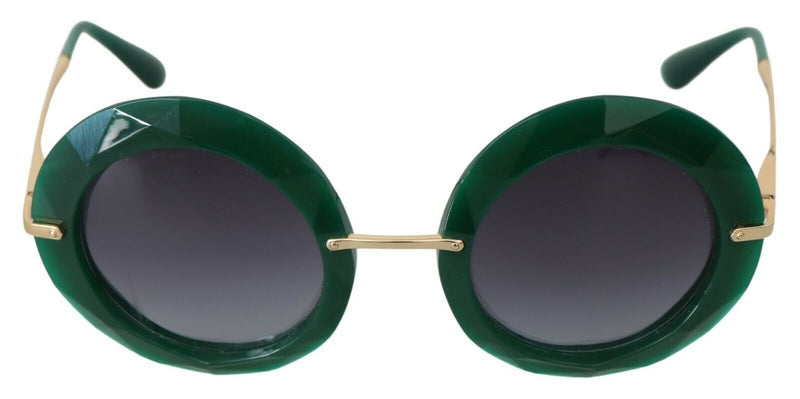 Green Gold DG6105 Round Gradient Sunglasses