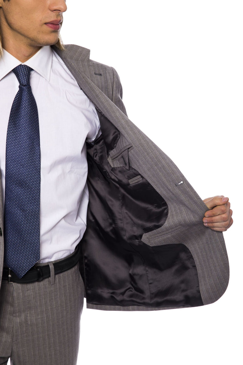 Gray Wool Suit
