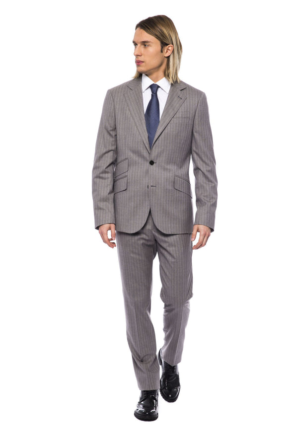 Gray Wool Suit