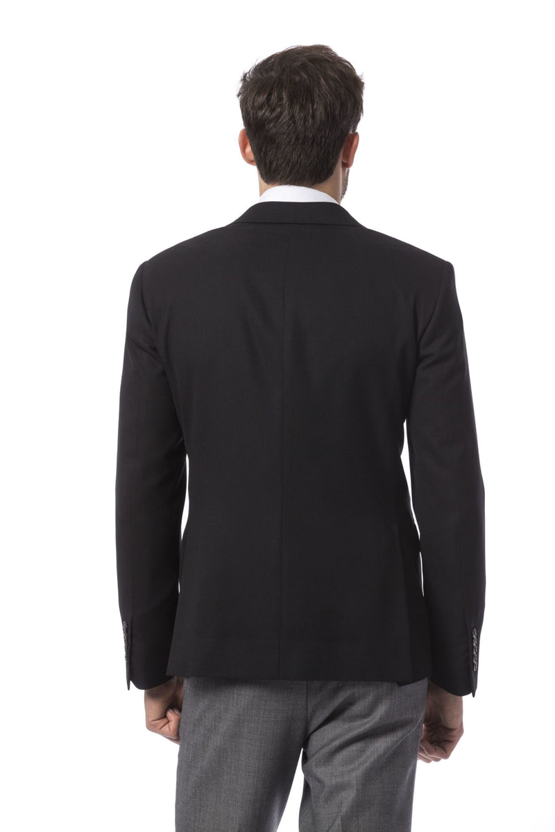 Black Wool Blazer