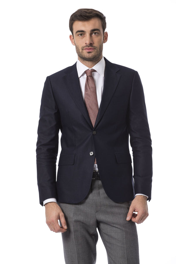Blue Wool Blazer