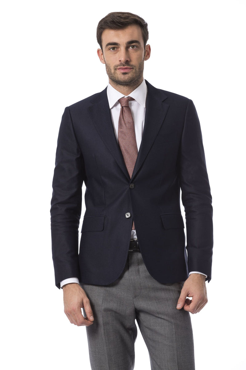 Blue Wool Blazer
