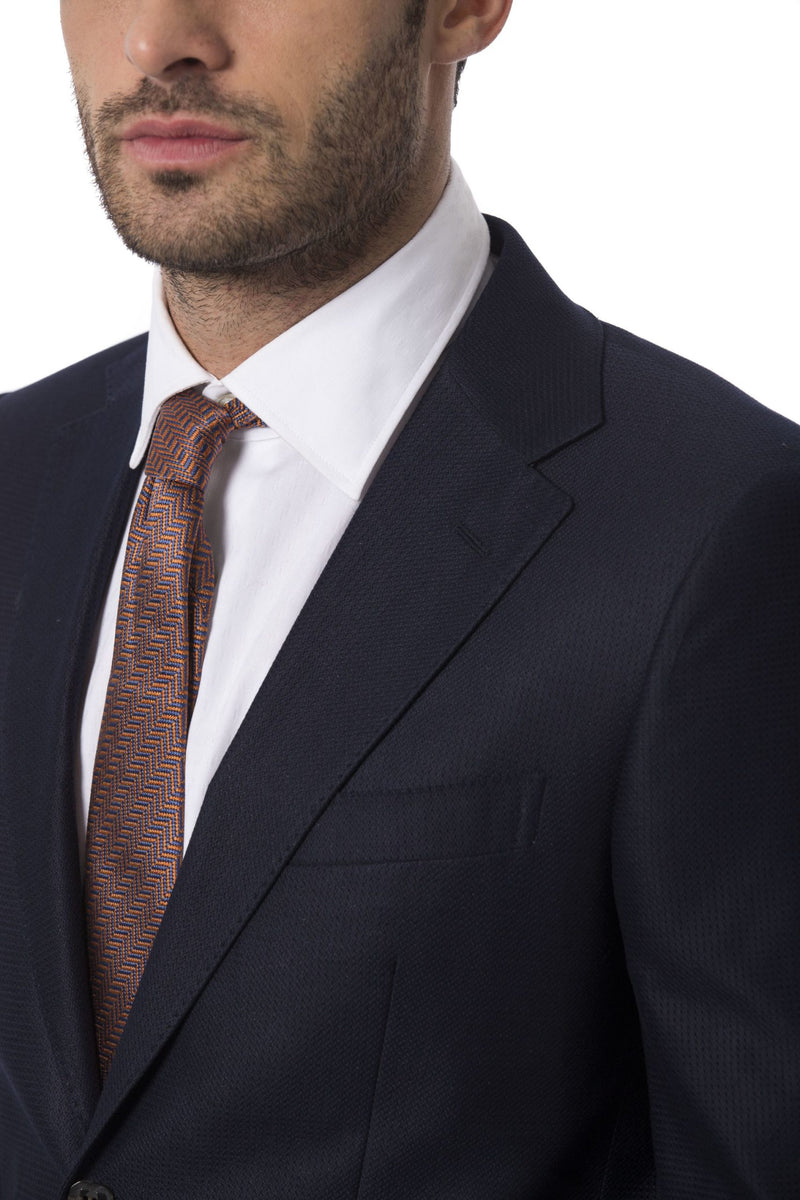 Blue Wool Blazer