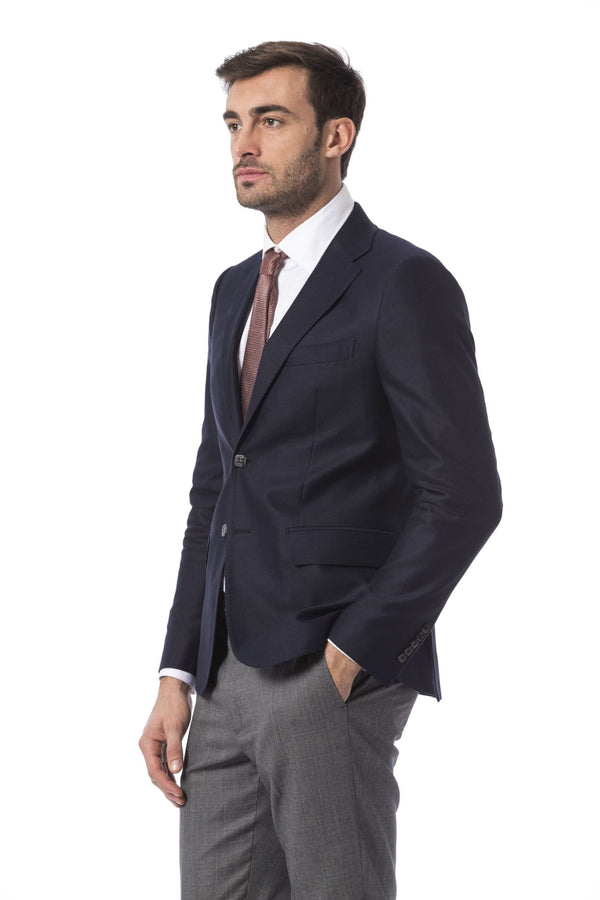 Blue Wool Blazer