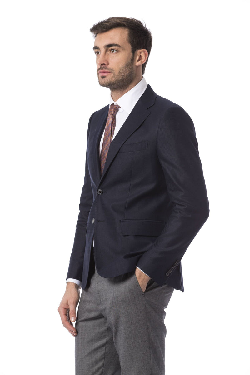 Blue Wool Blazer
