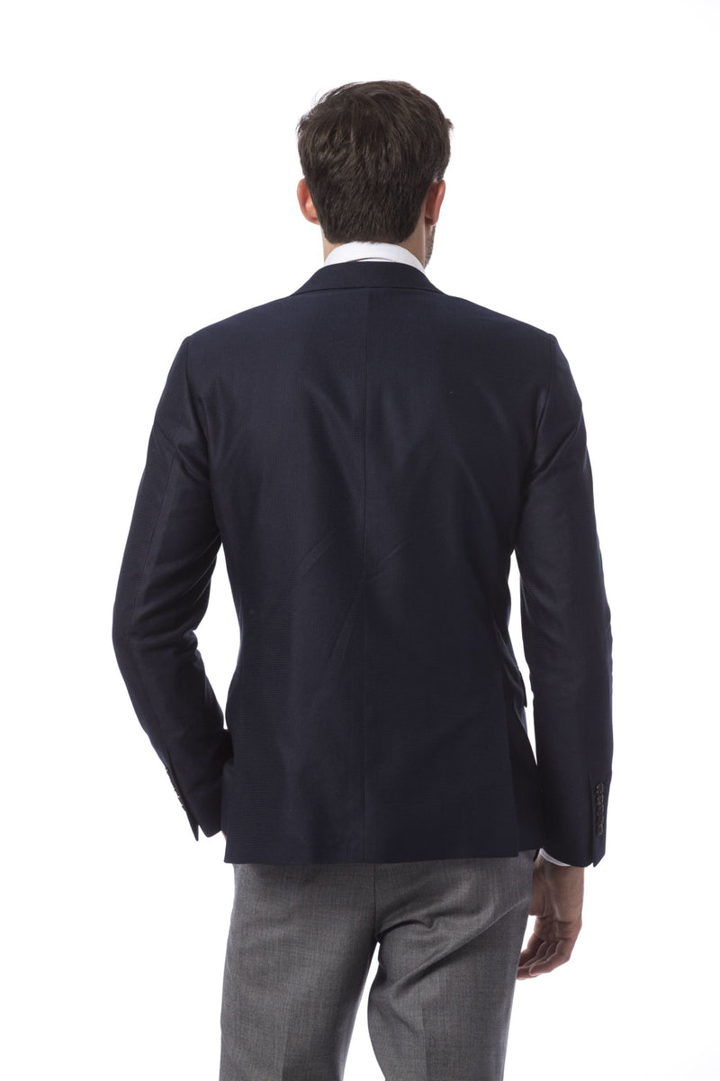 Blue Wool Blazer