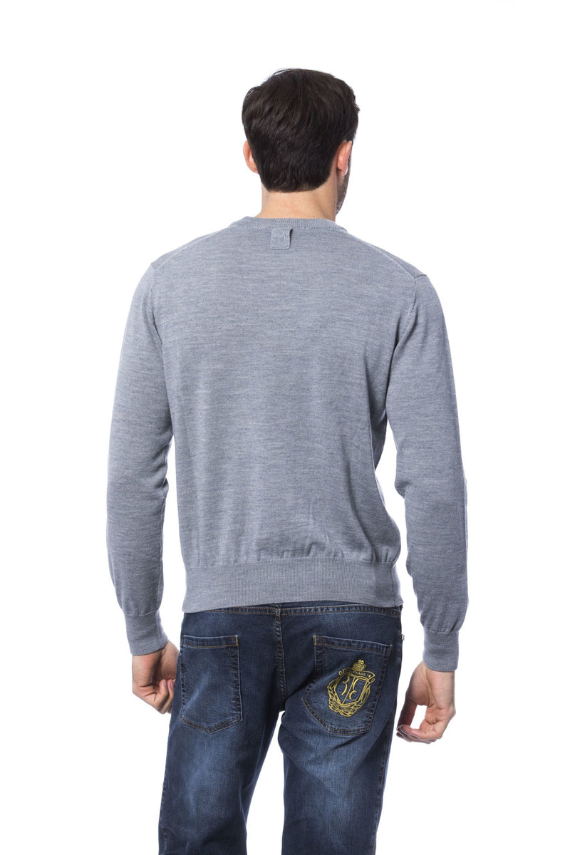 Gray Merino Wool Sweater