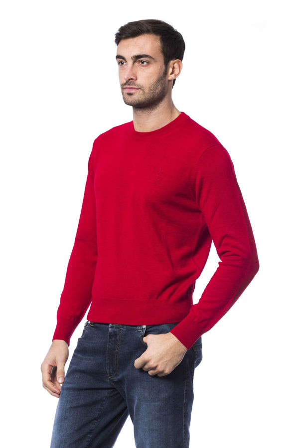Red Merino Wool Sweater