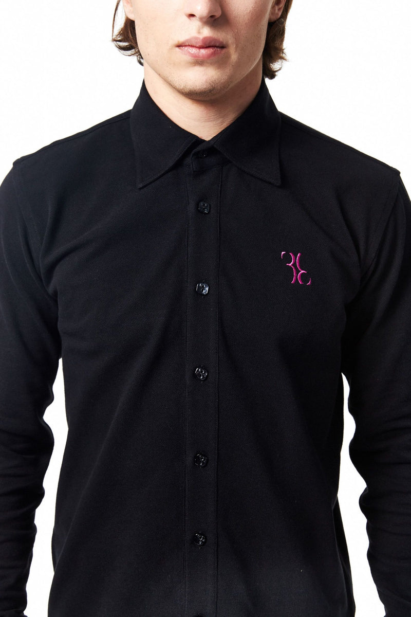 Black Cotton Shirt