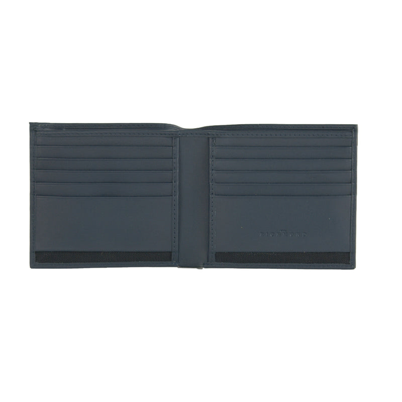 Blu Calfskin Wallet