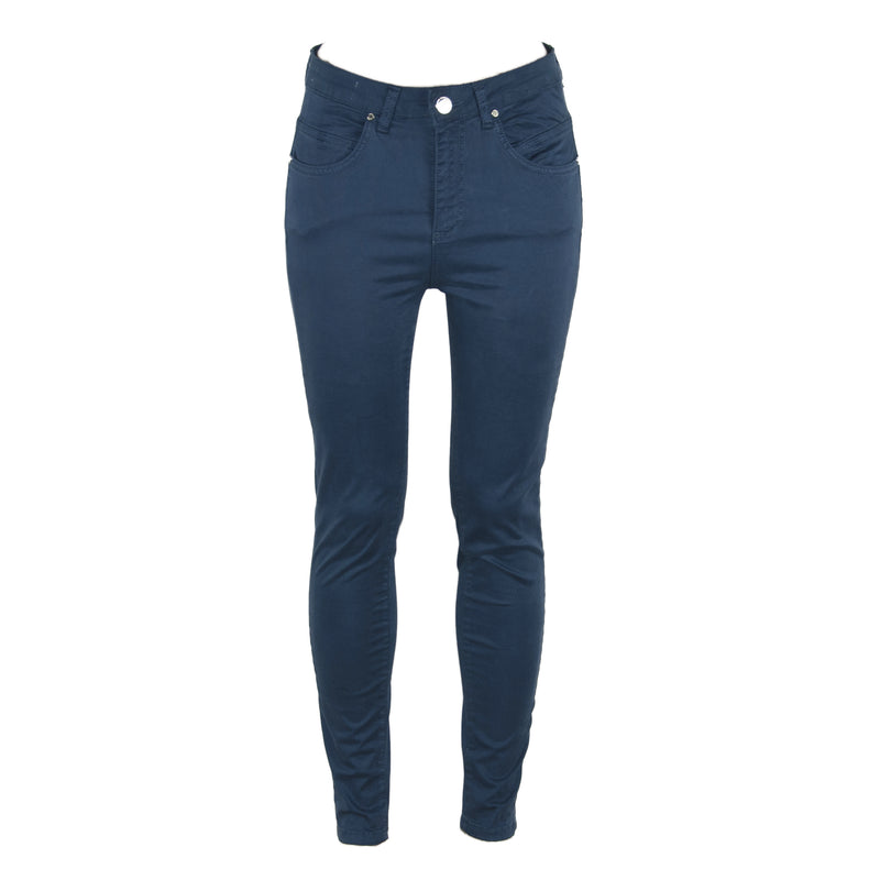 Blue Cotton Jeans & Pant