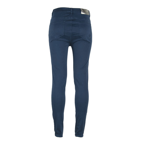 Blue Cotton Jeans & Pant
